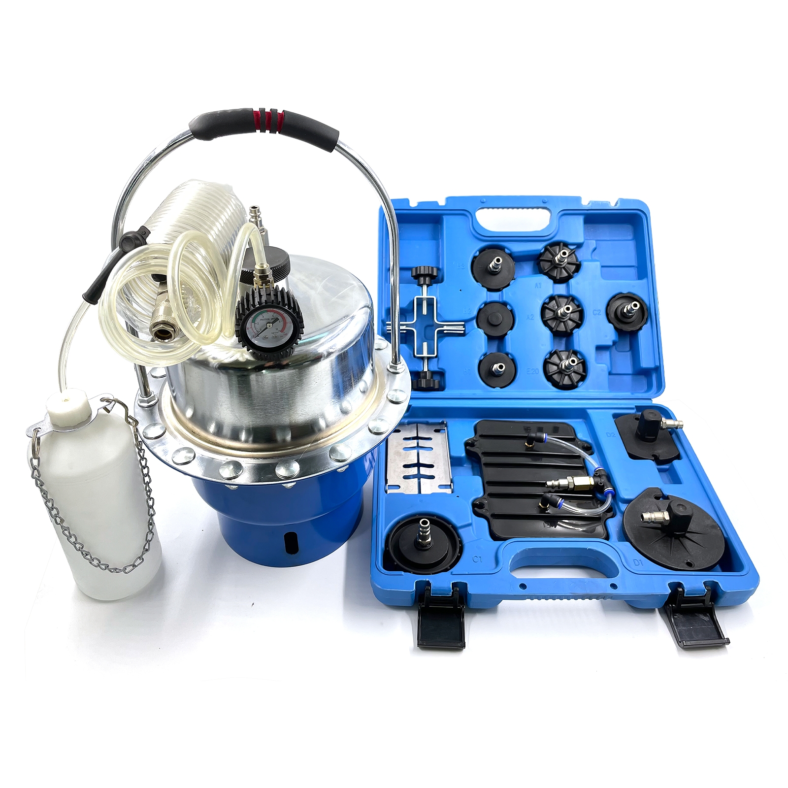 Pneumatic Brake & Clutch Pressure Bleeder Kit