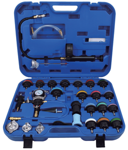Radiator Pressure and Cooling System Tester /Refilling System inluded /28 pcs
