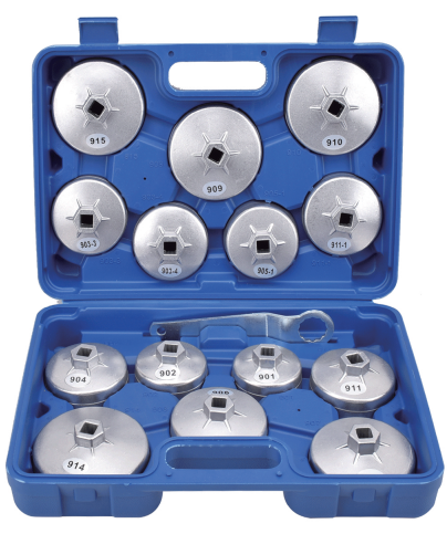 Oil Filter Wrench Set / 15 pcs