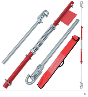 Tow Bar With Spring Damper /max. 3000 kg /2m