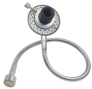 Angular Gauge with magnetic arm