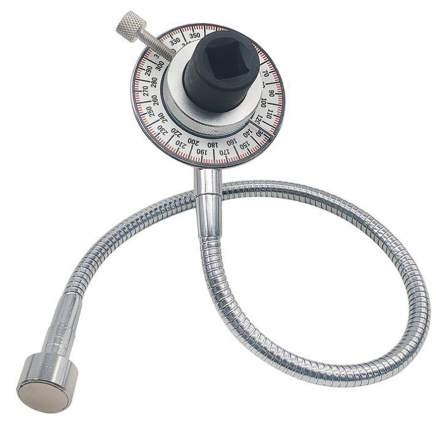 Angular Gauge with magnetic arm